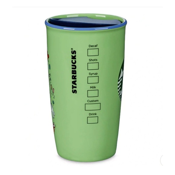 🔥 DISNEY PARKS Disneyland DCA WDW MICKEY Minnie PORCELAIN STARBUCKS TUMBLER NEW - Picture 11 of 16